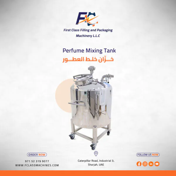 Perfume Mixing Tank in Dubai