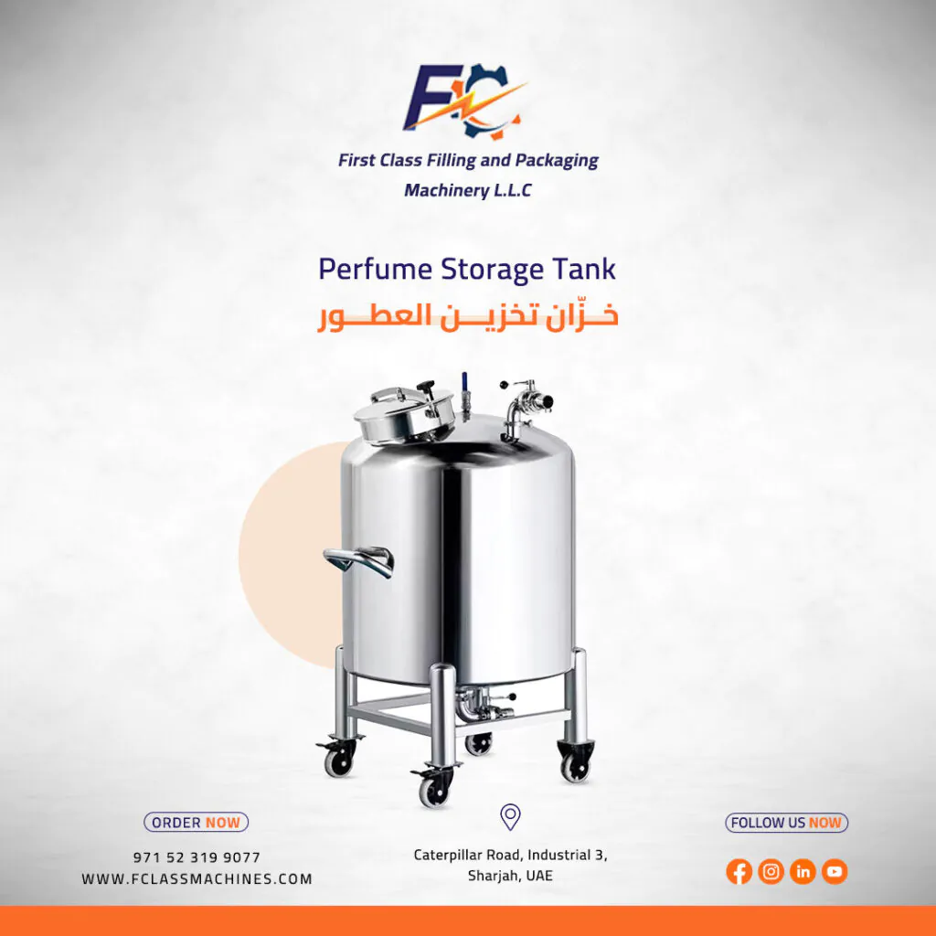 Perfume Storage Tank in Dubai