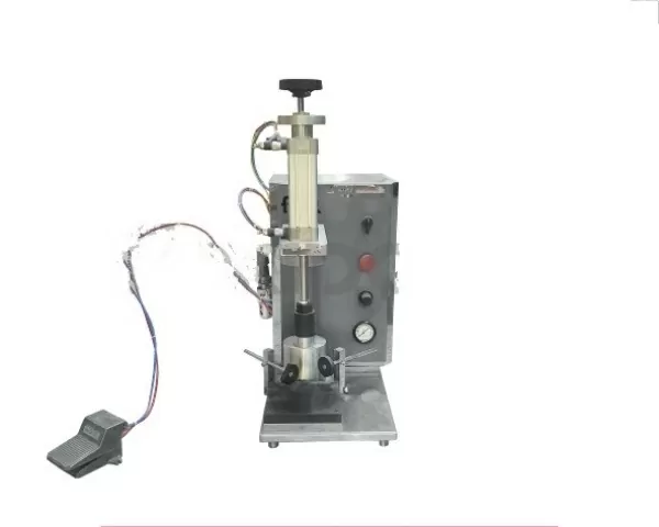 Pneumatic Perfume Bottle Collar Fitting Machine in Dubai