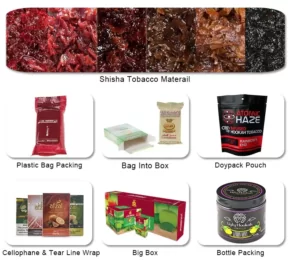 Shisha Molasses Packing Samples