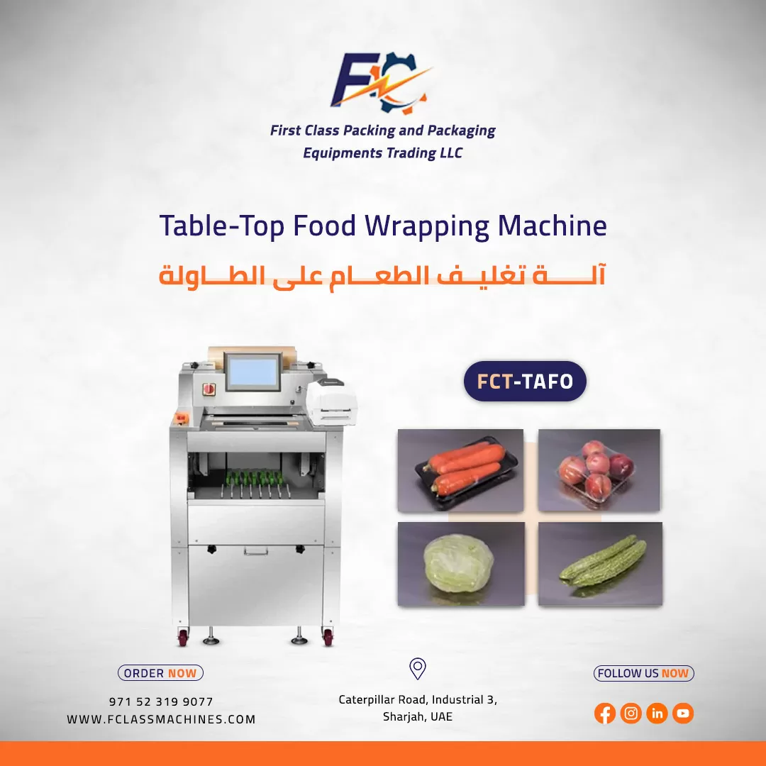 Table-Top Food Wrapping Machine FCT-TAFO