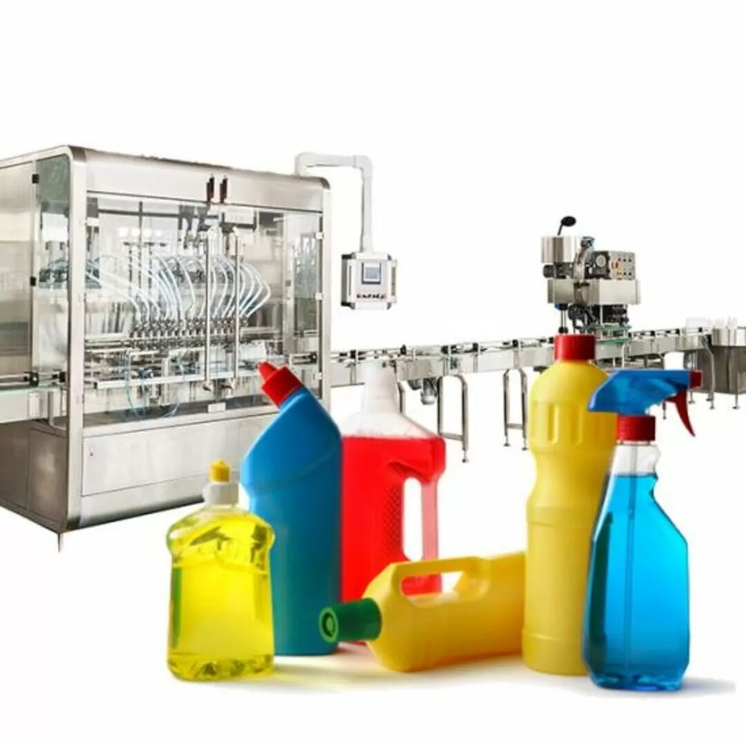Household Cleaning Products Filling Line in Dubai