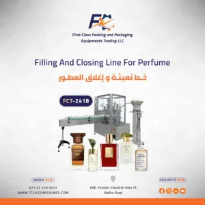 Filling And Closing Line For Perfume