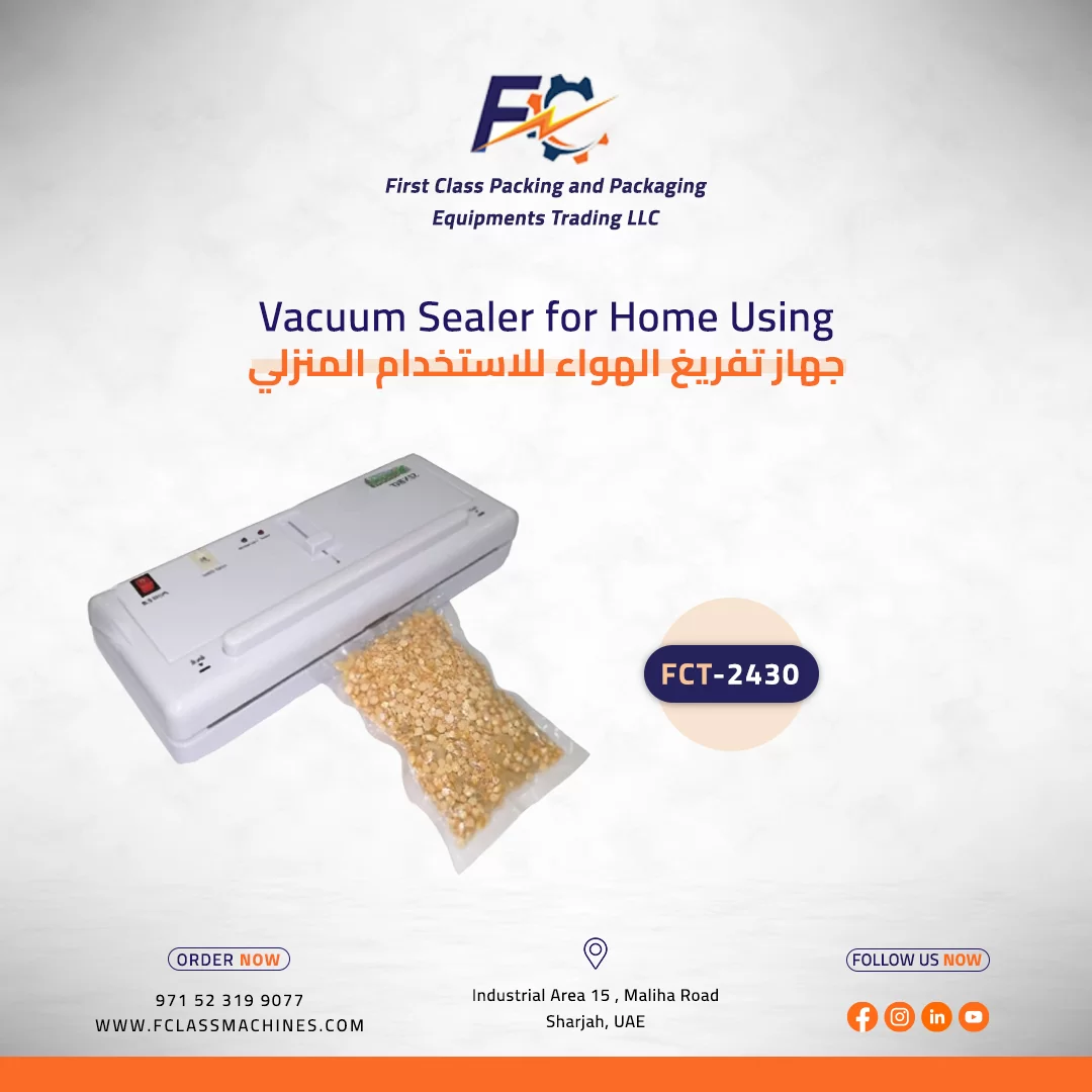 Vacuum Sealer for Home UsingFCT-2434