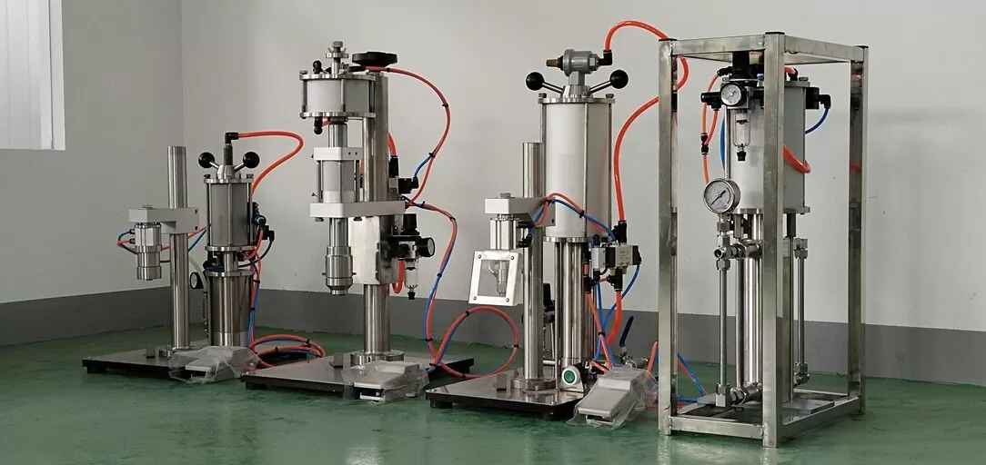 Aerosol filling line