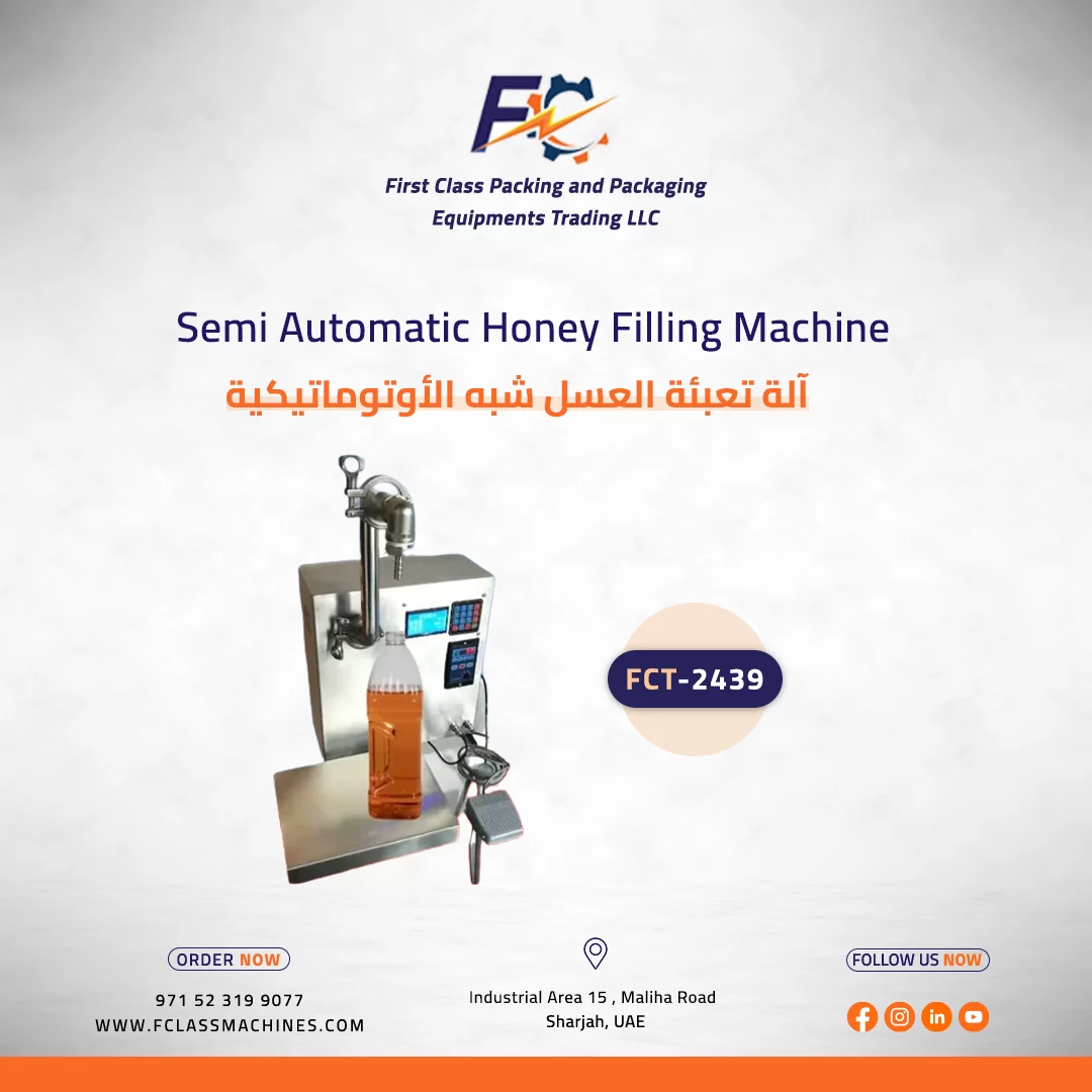 Semi Automatic Honey Filling Machine In Dubai