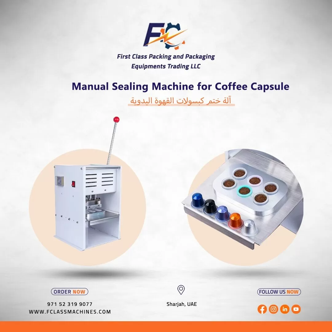 Coffee Capsule Manual Sealing Machine In Dubai