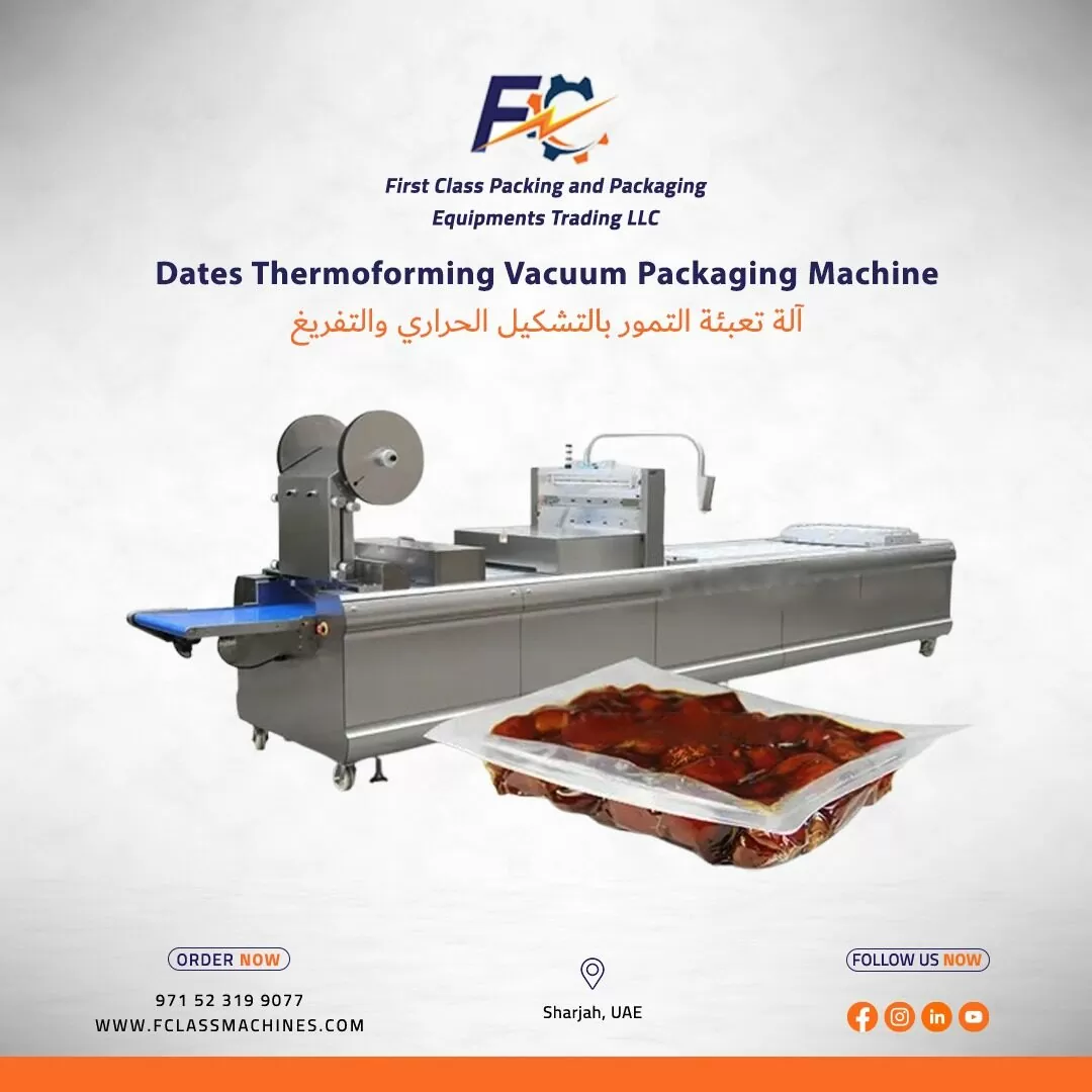 Dates Thermoforming Vacuum Packaging Machine In Dubai