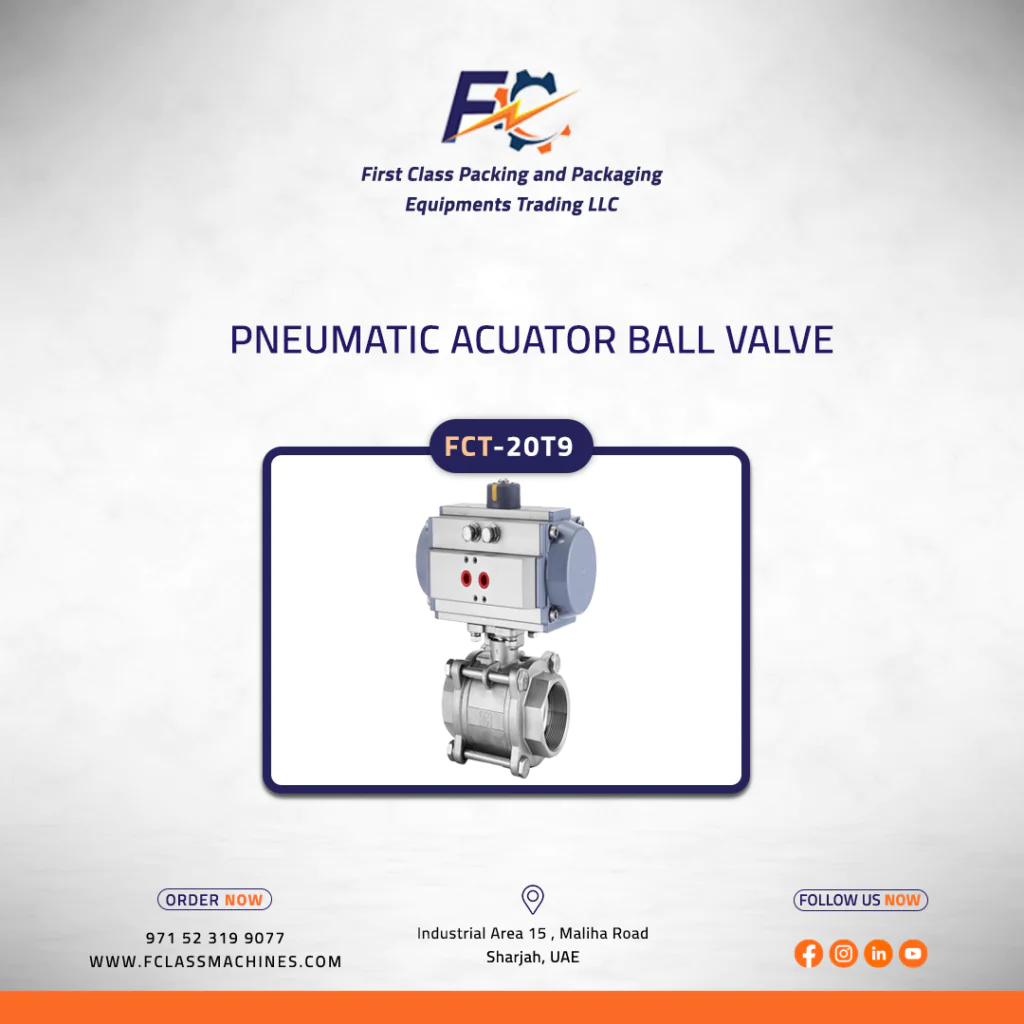 Pneumatic Actuator Ball Valve in Dubai