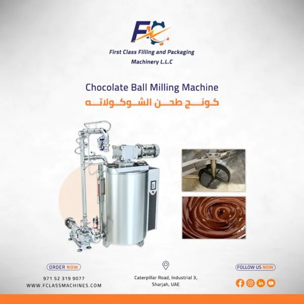 Chocolate Ball Milling Machine in dubai