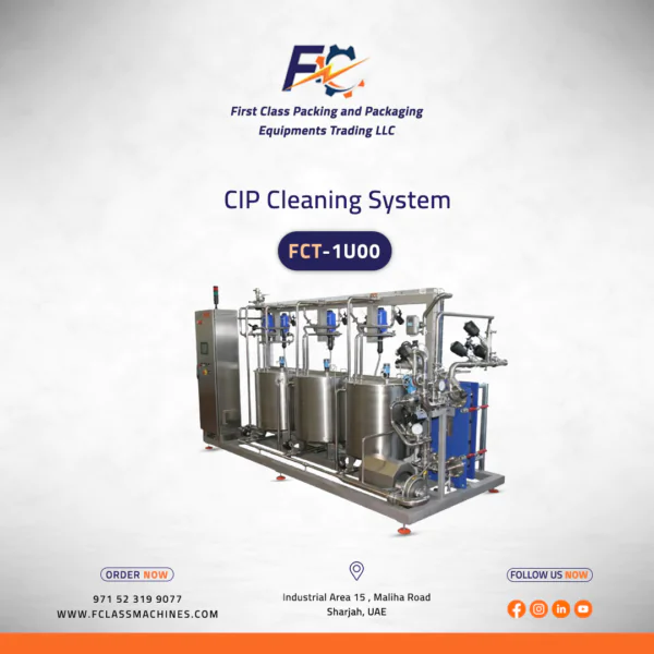 CIP Cleaning System In Dubai