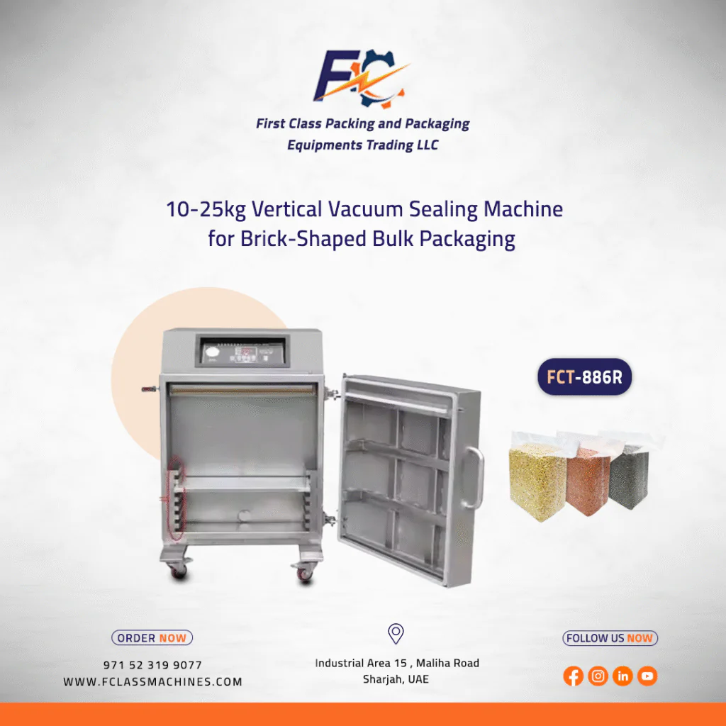 Bags Vacuum Brick Packing Machine 10-25kg in Dubai