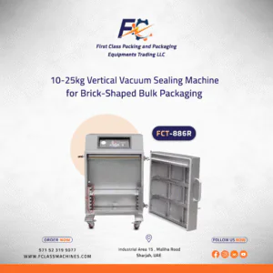 10-25kg Vertical Vacuum Sealing Machine for Brick-Shaped Bulk Packaging In Dubai