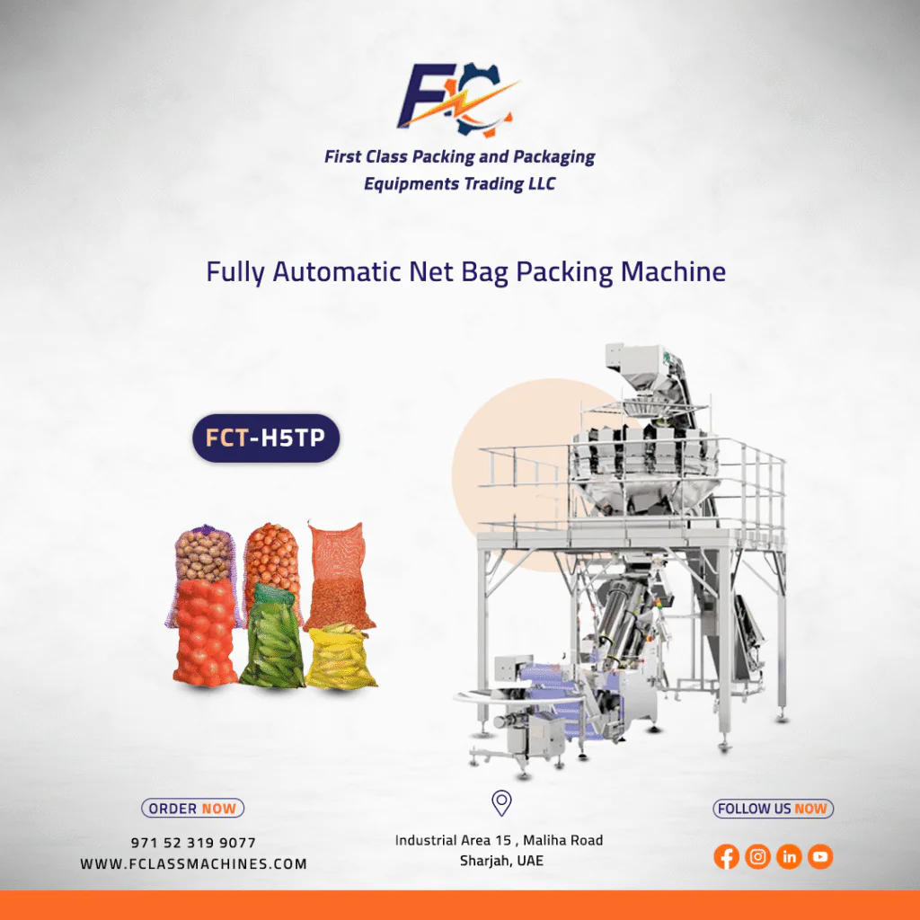 Fully Automatic Net Bag Packing Machine In Dubai