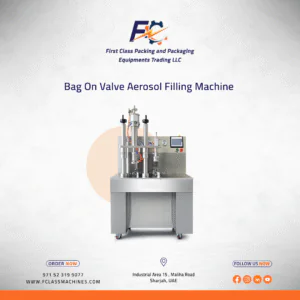 Bag On Valve Aerosol Filling Machine in dubai
